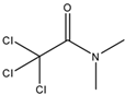 Chemical structure of NN-Dimethyltrichloroacetamide | 7291-33-0