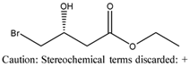 Chemical structure of Ethyl(R)-(+)-4-bromo-3-hydroxybutyrate | 95310-94-4