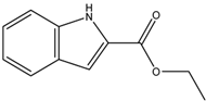Chemical structure of Ethyl indole-2-carboxylateM | 3770-50-1
