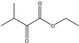 Chemical structure of Ethyl-3-methyl-2-oxobutyrate | 20201-24-5