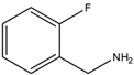 Chemical structure of 2-Fluorobenzylamine | 89-99-6