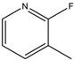 Chemical structure of 2-Fluoro-3-methylpyridine | 2369-18-8