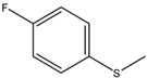 Chemical structure of 4-Fluorothioanisole | 371-15-3
