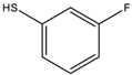 Chemical structure of 3-Fluorothiophenol | 2557-77-9