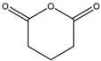 Chemical structure of Glutaric Anhydride, 95% | 108-55-4