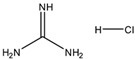 Chemical structure of Guanidine Hydrochloride(molecular biology grade) | 50-01-1