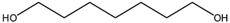 Chemical structure of 1,7-Heptanediol | 629-30-1