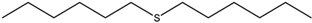 Chemical structure of Hexyl Sulfide | 6294-31-1