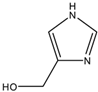 Chemical structure of 4(5)-(Hydroxymethyl)imidazole | 822-55-9