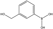 Chemical structure of 3(Hydroxymethyl)phenylboronic acid | 87199-15-3