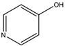 Chemical structure of 4-Hydroxypyridine | 626-64-2