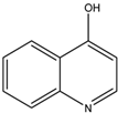 Chemical structure of 4-Hydroxyquinoline | 611-36-9