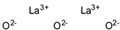 Chemical structure of Lanthanum Oxide | 1312-81-8