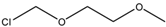 Chemical structure of 2-Methoxyethoxymethyl chloride | 3970-21-6