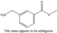 Chemical structure of Methyl-3-aminomethylbenzoate | 18583-89-6