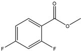 Chemical structure of Methyl-2,4-difluorobenzoate | 106614-28-2