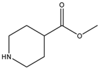 Chemical structure of Methyl isonipecotate | 2971-79-1