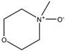 Chemical structure of 4-Methyl-morpholine-N-oxide | 7529-22-8
