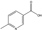 Chemical structure of 6-Methylnicotinic Acid | 3222-47-7