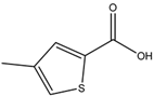 Chemical structure of 4-Methylthiophene-2-carboxylic acid | 14282-78-1