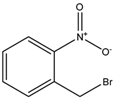 Chemical structure of 2-Nitrobenzyl Bromide | 3958-60-9