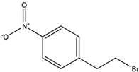Chemical structure of 4-Nitrophenethyl bromide | 5339-26-4