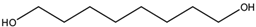 Chemical structure of 1,8-Octanediol | 629-41-4