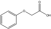 Chemical structure of Phenoxyacetic Acid | 122-59-8 2