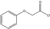 Chemical structure of Phenoxyacetylchloride | 701-99-5