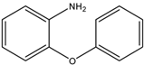 Chemical structure of 2-Phenoxyaniline | 2688-84-8