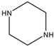 Chemical structure of Piperazine | 110-85-0