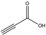 Chemical structure of Propiolic Acid | 471-25-0