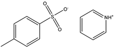 Chemical structure of Pyridinium P-toluenesulfonate | 24057-28-1
