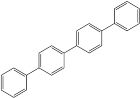 Chemical structure of P-Quaterphenyl, 99.5+% Laser Dye | 135-70-6