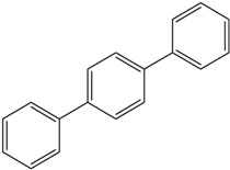 Chemical structure of p-terphenyl | 92-94-4