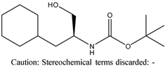 Chemical structure of (S)-(-)-2-(Tert-butoxycarbonylamino)-3-cyclohexyl-1-propanol | 103322-56-1