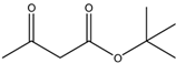 Chemical structure of Tert-butyl acetoacetate | 1694-31-1