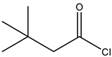 Chemical structure of Tert-butylacetyl chloride | 7065-46-5