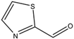 Chemical structure of 2-Thiazolecarboxaldehyde | 10200-59-6