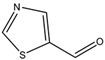 Chemical structure of 5-Thiazolecarboxaldehyde | 1003-32-3