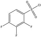 Chemical structure of 2,3,4-Triflurobenzenesulfonylchloride | 175278-08-7