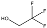 Chemical structure of 2,2,2-Trifluoroethanol | 75-89-8