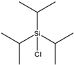 Chemical structure of Triisopropylsilyl chloride |13154-24-0