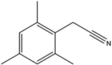 Chemical structure of 2,4,6-Trimethylphenylacetonitrile | 3688-71-6