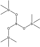 Chemical structure of Tris(trimethylsilyl)borate | 4325-85-3
