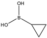Chemical structure of Cyclopropylboronic Acid | 411235-57-9