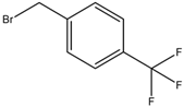 Chemical structure of 4-(Tryfluoromethyl) benzyl bromide | 402-49-3