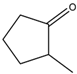 Chemical structure of 2-Methylcyclopentanone | 1120-72-5