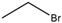 Chemical structure of Bromo ethane | 74-96-4