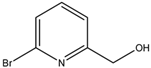 Chemical structure of (6-Bromopyridin-2-yl)methanol | 33674-96-3
